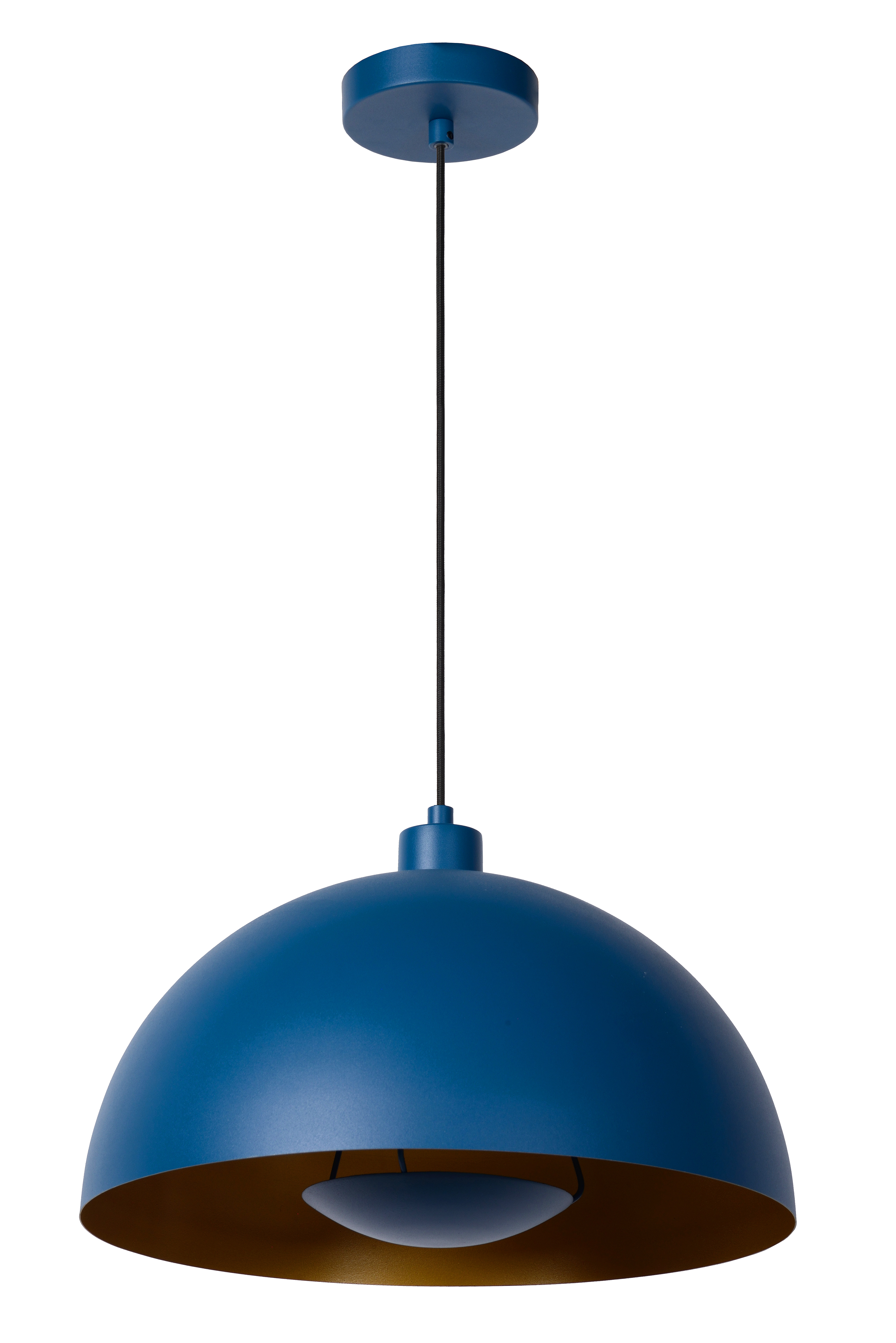 Blue dome deals pendant light